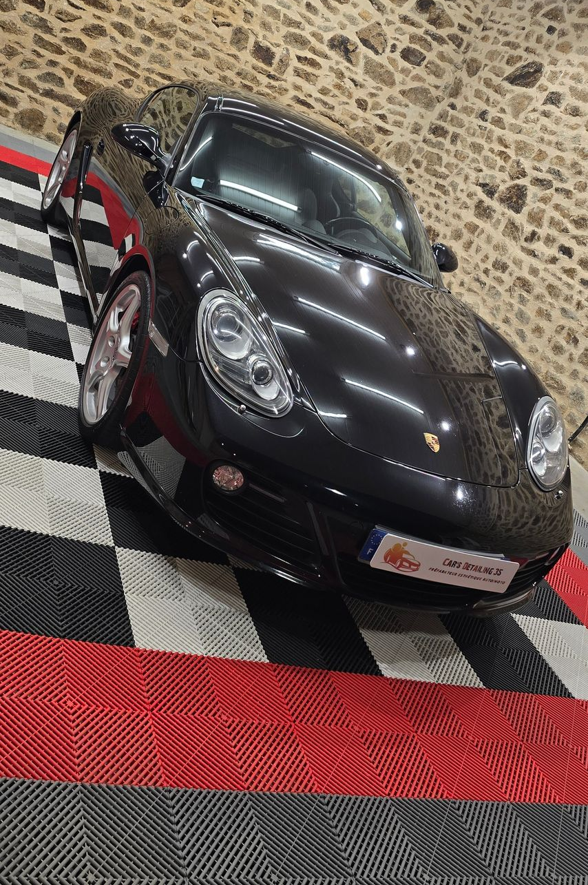 Porsche Cayman préparée par Car's Detailing 35